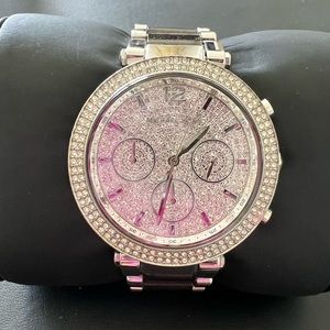FABULOUS Michael Kors Rhinestone Watch!